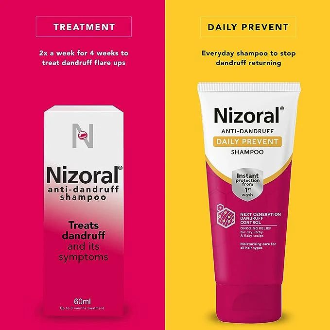 NIZORAL ANTI-DANDRUFF DAILY PREVENT SHAMPOO 200ML