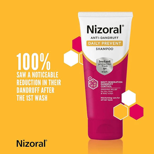 NIZORAL ANTI-DANDRUFF DAILY PREVENT SHAMPOO 200ML