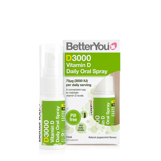 BETTERYOU D3000 VITAMIN D DAILY ORAL SPRAY