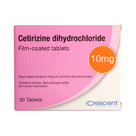 360 TABLETS CETIRIZINE DIHYDROCHLORIDE 10MG TABLETS HAY FEVER & ALLERGY RELIEF (12 MONTHS SUPPLY)