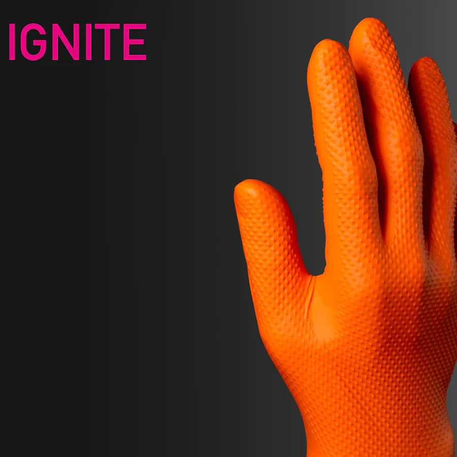 AURELIA IGNITE DIAMOND GRIP NITRILE GLOVES