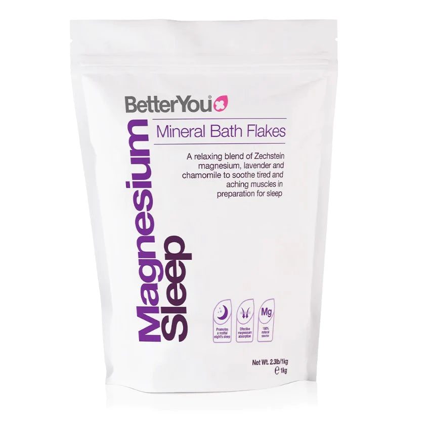 BETTERYOU MAGNESIUM SLEEP BATH FLAKES 1KG