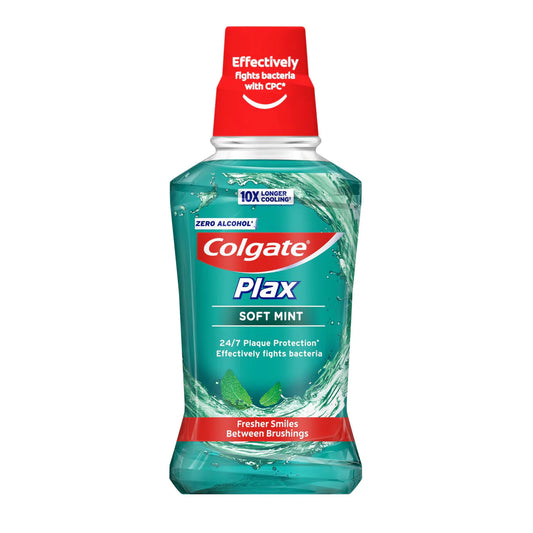 COLGATE PLAX SOFT MINT MOUTHWASH 250ML