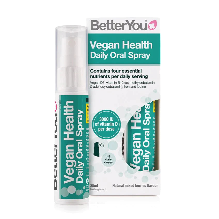 BETTERYOU VEGAN HEALTH DAILY ORAL SPRAY 25ML