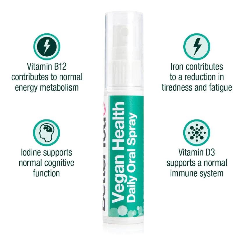 BETTERYOU VEGAN HEALTH DAILY ORAL SPRAY 25ML